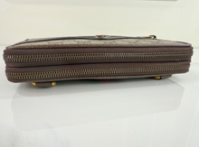 GUCCI OPHIDIA DOUBLE ZIP CROSSBODY BAG