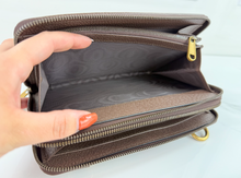 GUCCI OPHIDIA DOUBLE ZIP CROSSBODY BAG