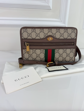 GUCCI OPHIDIA DOUBLE ZIP CROSSBODY BAG