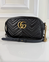 GUCCI MARMONT GG SMALL CHAIN CROSSBODY