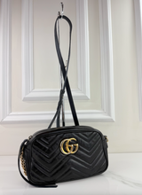 GUCCI MARMONT GG SMALL CHAIN CROSSBODY