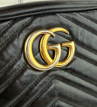 GUCCI MARMONT GG SMALL CHAIN CROSSBODY