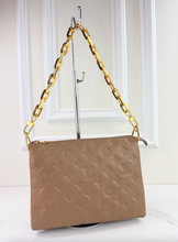 LOUIS VUITTON COUSSIN BAG PM LAMBSKIN TAUPE
