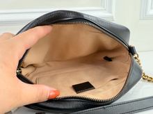 GUCCI MARMONT GG SMALL CHAIN CROSSBODY