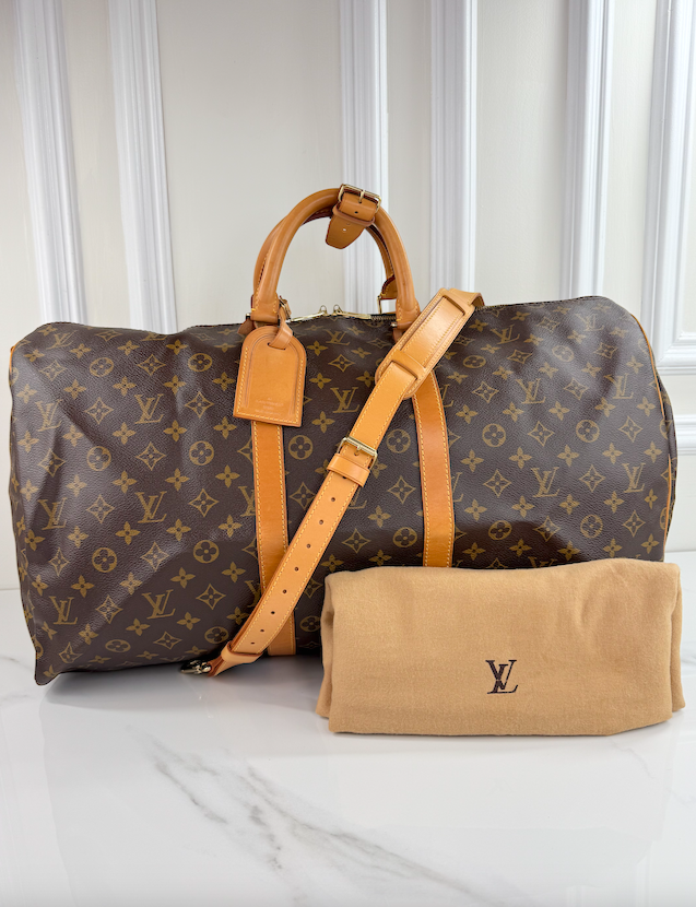 LOUIS VUITTON KEEPALL BANDOULIERE 55