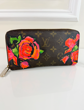 LOUIS VUITTON WALLET ZIPPY ROSES LIMITED EDITION