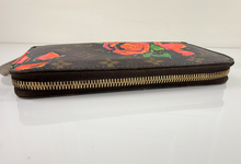 LOUIS VUITTON WALLET ZIPPY ROSES LIMITED EDITION