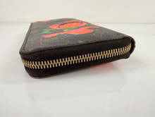 LOUIS VUITTON WALLET ZIPPY ROSES LIMITED EDITION