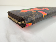 LOUIS VUITTON WALLET ZIPPY ROSES LIMITED EDITION