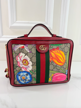 GUCCI OPHIDIA GG FLORA WEB TOP HANDLE CROSSBODY LIMITED EDITION