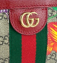 GUCCI OPHIDIA GG FLORA WEB TOP HANDLE CROSSBODY LIMITED EDITION