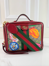 GUCCI OPHIDIA GG FLORA WEB TOP HANDLE CROSSBODY LIMITED EDITION
