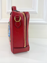 GUCCI OPHIDIA GG FLORA WEB TOP HANDLE CROSSBODY LIMITED EDITION