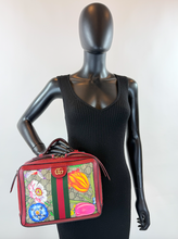 GUCCI OPHIDIA GG FLORA WEB TOP HANDLE CROSSBODY LIMITED EDITION