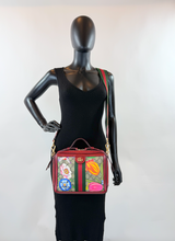 GUCCI OPHIDIA GG FLORA WEB TOP HANDLE CROSSBODY LIMITED EDITION