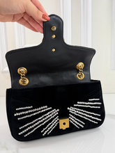 GUCCI MARMONT GG CRYSTAL SMALL