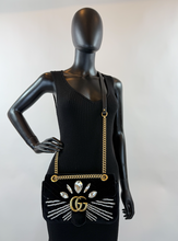 GUCCI MARMONT GG CRYSTAL SMALL