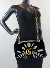 GUCCI MARMONT GG CRYSTAL SMALL