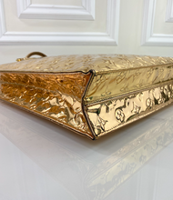 LOUIS VUITTON MIRROR SAC PLAT IN GOLD COLLECTORS ITEM