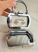 CC PURSE ORNAMENT + EARRINGS (GOLD)