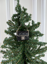 CC SNAP PURSE ORNAMENT + EARRINGS (BLACK)
