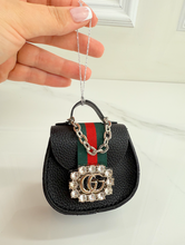 GG PURSE ORNAMENT (BLACK)