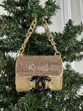 CC SNAP PURSE ORNAMENT + EARRINGS (GOLD)