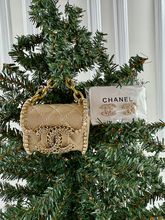 CC SNAP PURSE ORNAMENT + EARRINGS (GOLD)