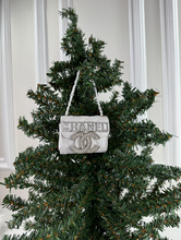 CC SNAP PURSE ORNAMENT + EARRINGS (WHITE)