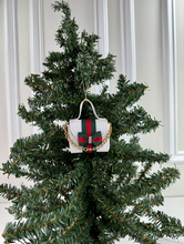 GG PURSE ORNAMENT (WHITE)