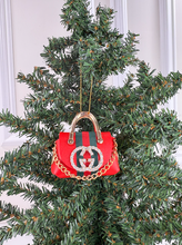 GG PURSE ORNAMENT (RED)