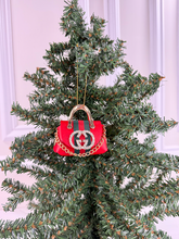 GG PURSE ORNAMENT (RED)