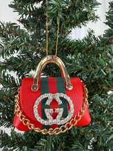 GG PURSE ORNAMENT (RED)