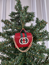 GG PURSE ORNAMENT (RED)