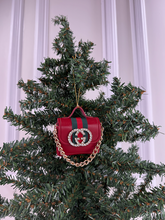 GG PURSE ORNAMENT (RED)