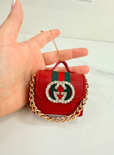 GG PURSE ORNAMENT (RED)
