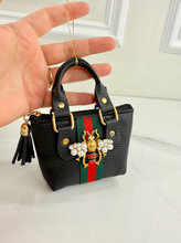 GG PURSE ORNAMENT (BLACK)