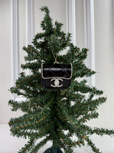 CC SNAP PURSE ORNAMENT + EARRINGS (BLACK)