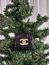 CC PURSE ORNAMENT (BLACK)