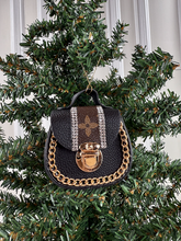 LV PURSE ORNAMENT (BLACK)