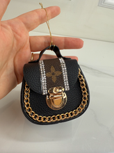 LV PURSE ORNAMENT (BLACK)