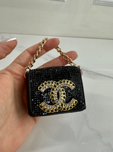 CC PURSE ORNAMENT (BLACK)