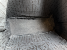 LOUIS VUITTON NEVERFULL MM MINI LIN DENIM BLUE