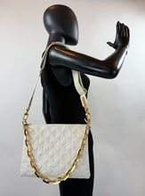 LOUIS VUITTON COUSSIN BAG PM LAMBSKIN CREAM