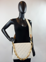 LOUIS VUITTON COUSSIN BAG PM LAMBSKIN CREAM