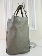 GUCCI SOHO TOTE METALLIC GUN METAL MEDIUM