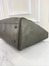 GUCCI SOHO TOTE METALLIC GUN METAL MEDIUM