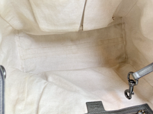 GUCCI SOHO TOTE METALLIC GUN METAL MEDIUM