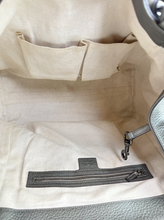 GUCCI SOHO TOTE METALLIC GUN METAL MEDIUM