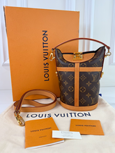 LOUIS VUITTON DUFFLE TOP HANDLE CROSSBODY